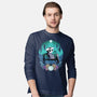 Calm Quirrel-Mens-Long Sleeved-Tee-Zaia Bloom