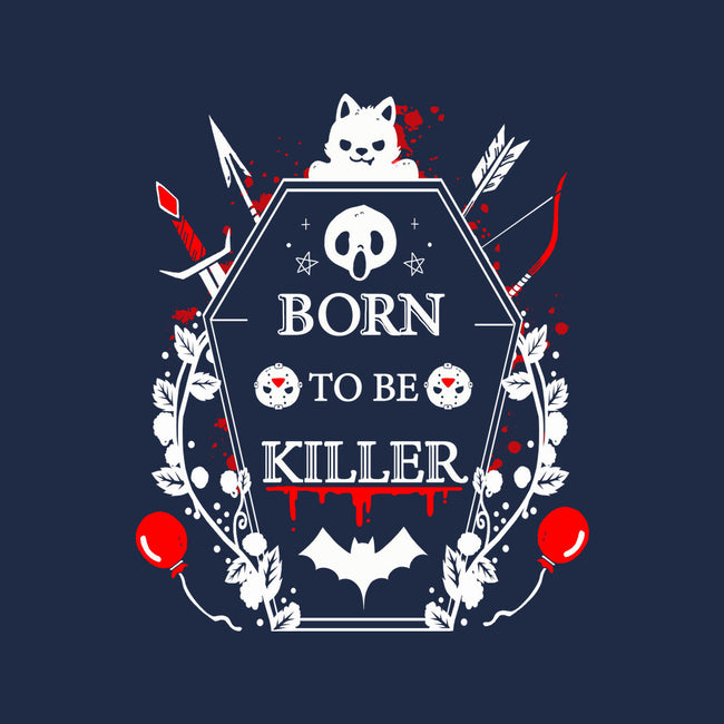 Born To Be Killer-Womens-Fitted-Tee-Vallina84