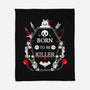 Born To Be Killer-None-Fleece-Blanket-Vallina84