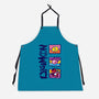 Digital Monsters-Unisex-Kitchen-Apron-dalethesk8er