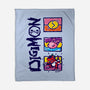 Digital Monsters-None-Fleece-Blanket-dalethesk8er