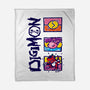 Digital Monsters-None-Fleece-Blanket-dalethesk8er