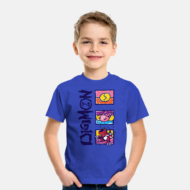 Digital Monsters-Youth-Basic-Tee-dalethesk8er