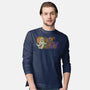 Spooky Halloween-Mens-Long Sleeved-Tee-kennsing