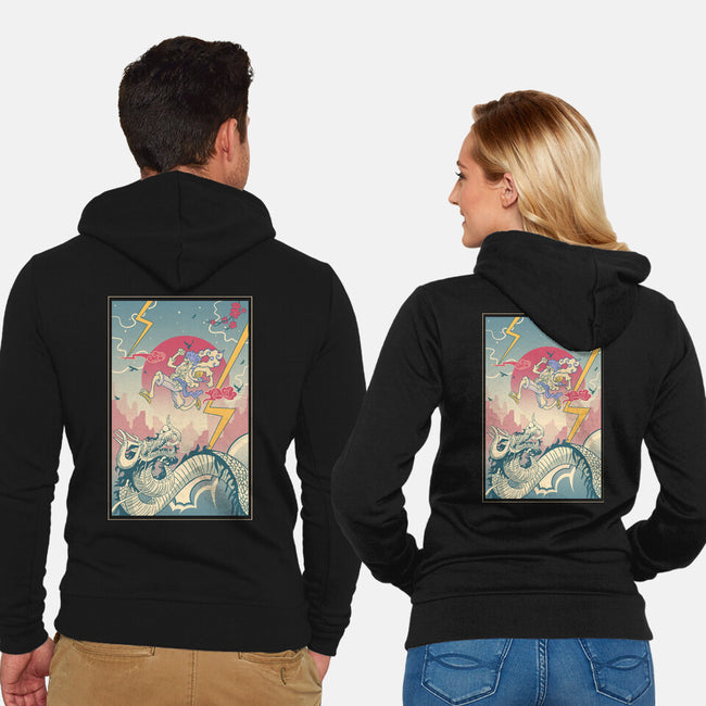 Gear 5 Ukiyo E-Unisex-Zip-Up-Sweatshirt-constantine2454