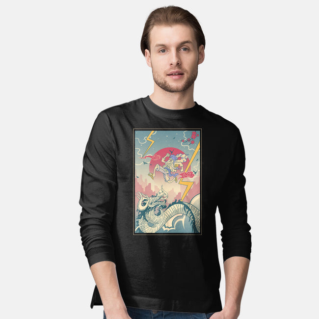 Gear 5 Ukiyo E-Mens-Long Sleeved-Tee-constantine2454