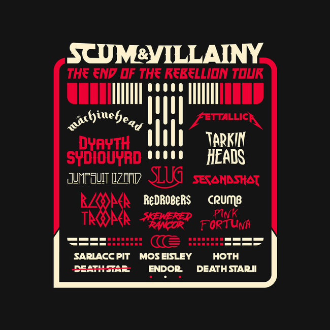 Scum And Villainy Fest-Baby-Basic-Tee-rocketman_art