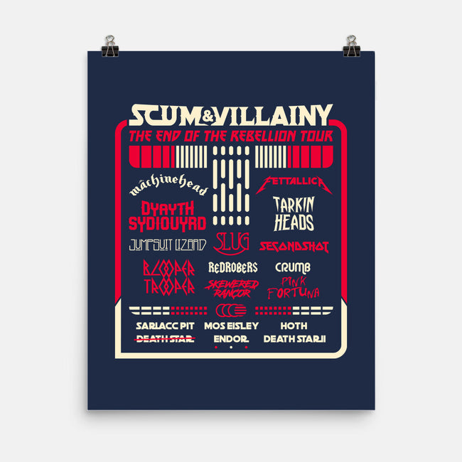 Scum And Villainy Fest-None-Matte-Poster-rocketman_art