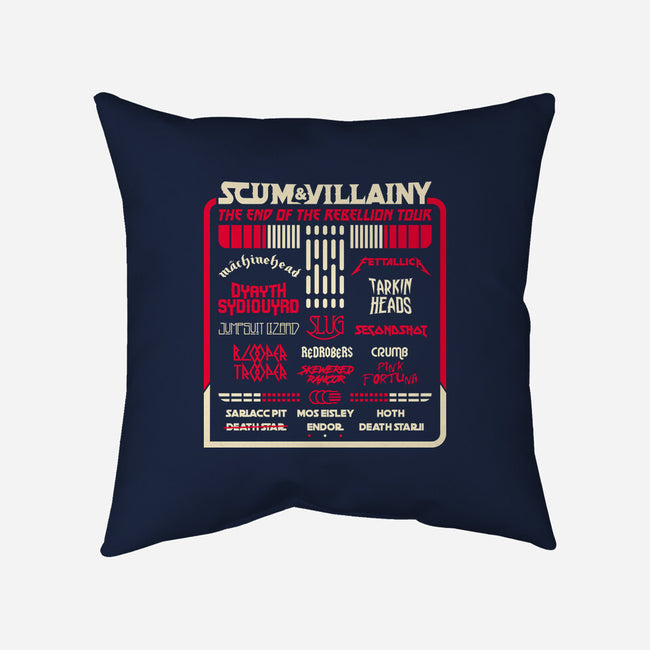 Scum And Villainy Fest-None-Removable Cover-Throw Pillow-rocketman_art