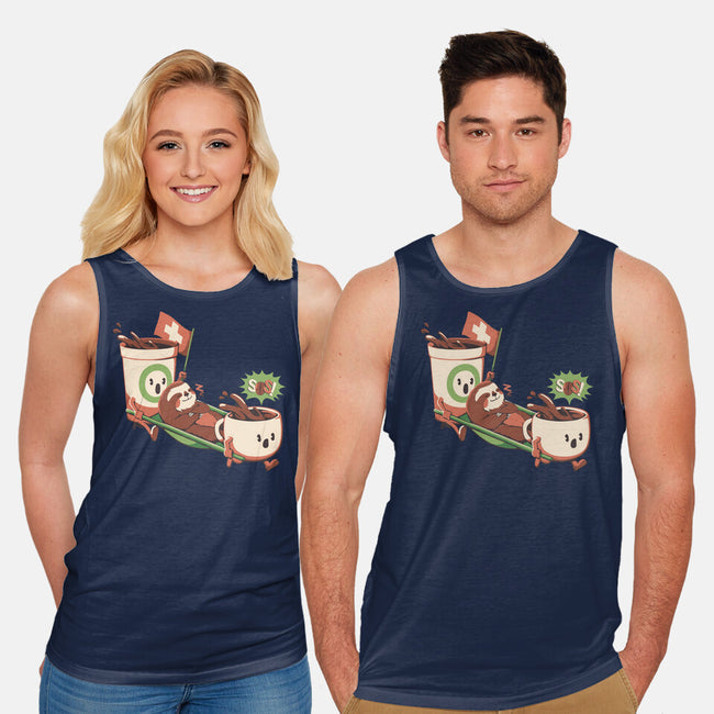 Coffee Rescue-Unisex-Basic-Tank-tobefonseca