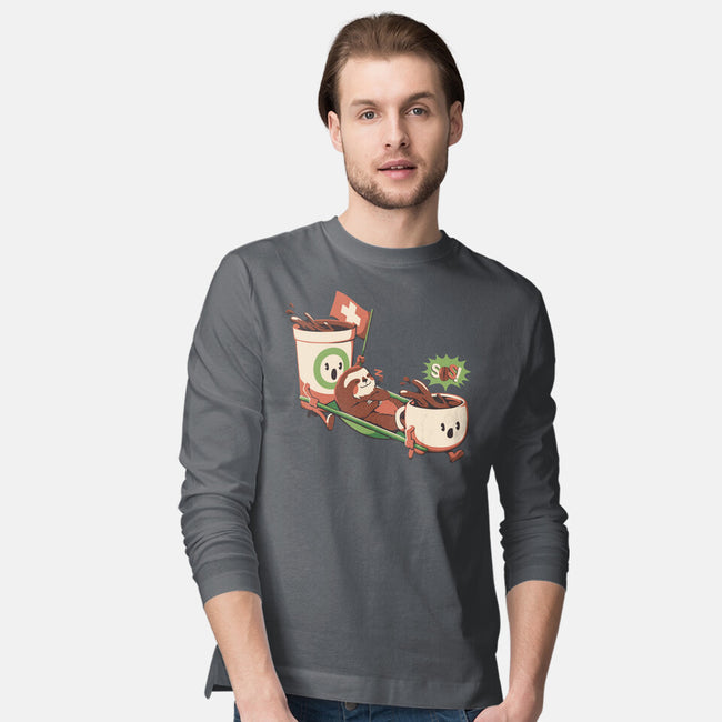 Coffee Rescue-Mens-Long Sleeved-Tee-tobefonseca