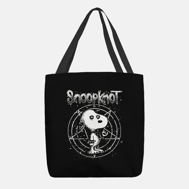 Snoopknot-None-Basic Tote-Bag-retrodivision