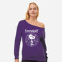 Snoopknot-Womens-Off Shoulder-Sweatshirt-retrodivision