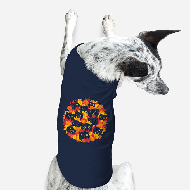 Autumn Kittens-Dog-Basic-Pet Tank-erion_designs