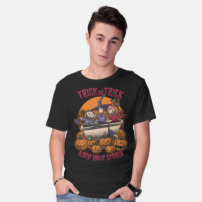 Keep Your Treats-Mens-Basic-Tee-Studio Mootant