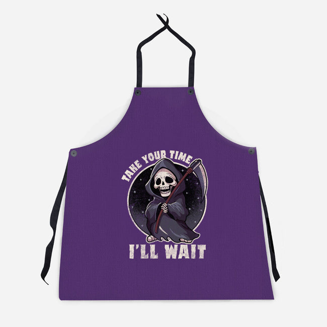 Take Your Time-Unisex-Kitchen-Apron-fanfreak1