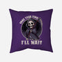 Take Your Time-None-Removable Cover-Throw Pillow-fanfreak1