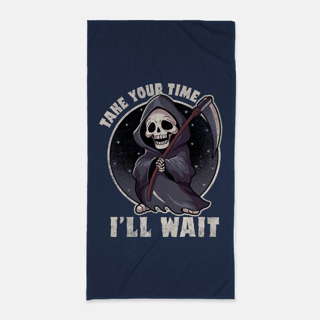 Take Your Time-None-Beach-Towel-fanfreak1