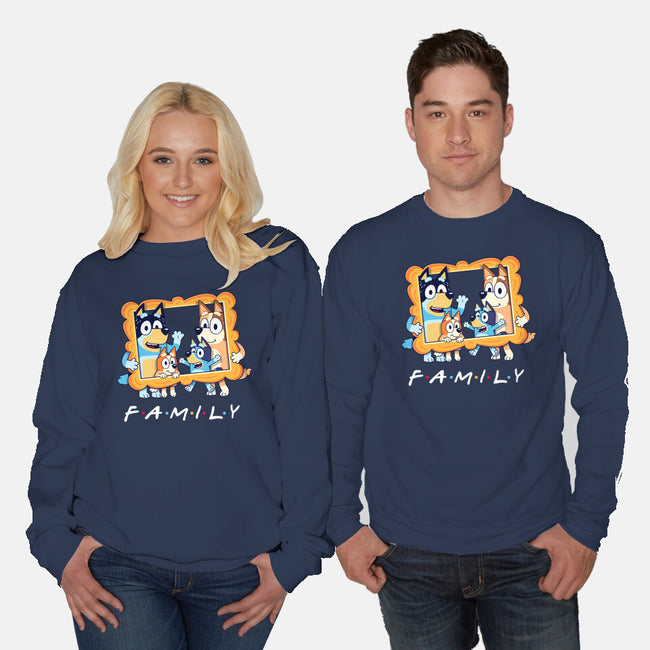 Family Friends-Unisex-Crew Neck-Sweatshirt-Getsousa!