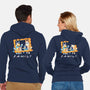 Family Friends-Unisex-Zip-Up-Sweatshirt-Getsousa!