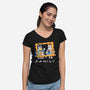 Family Friends-Womens-V-Neck-Tee-Getsousa!