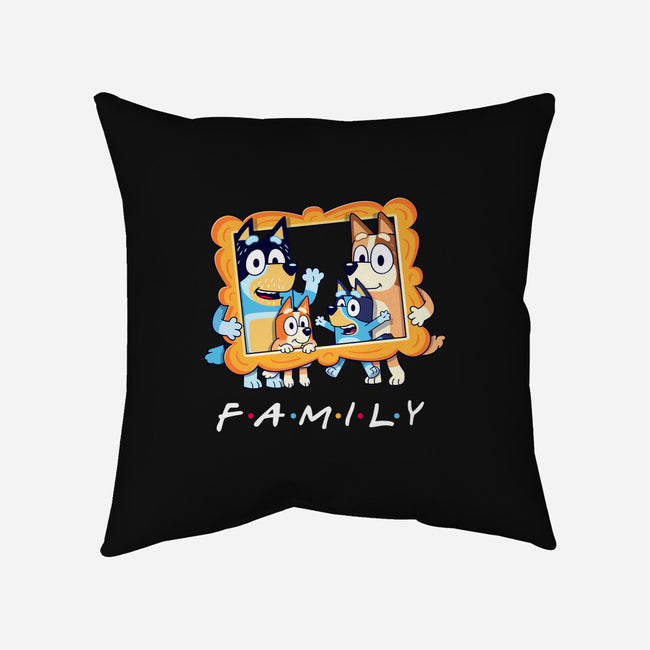 Family Friends-None-Removable Cover-Throw Pillow-Getsousa!