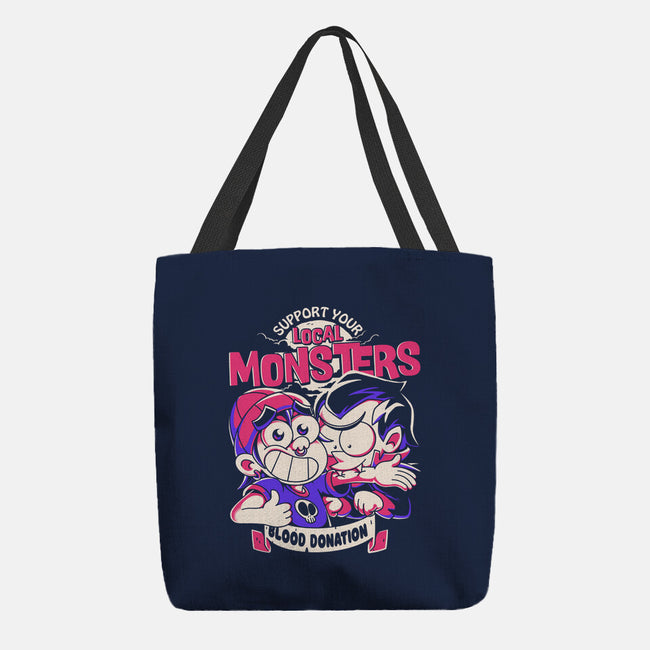 Support Your Local Vampire-None-Basic Tote-Bag-estudiofitas