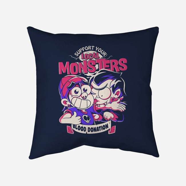 Support Your Local Vampire-None-Removable Cover-Throw Pillow-estudiofitas