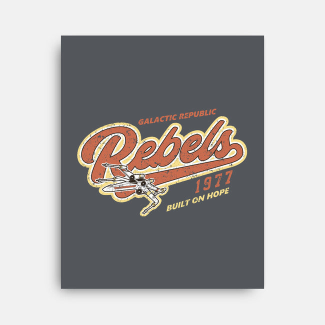 Galactic Rebels-None-Stretched-Canvas-retrodivision