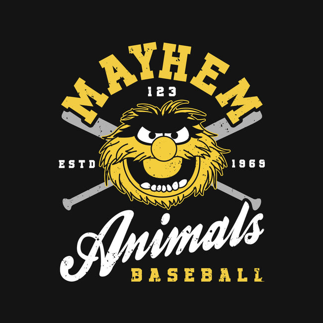 Mayhem Baseball-Womens-V-Neck-Tee-retrodivision