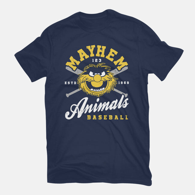 Mayhem Baseball-Mens-Premium-Tee-retrodivision