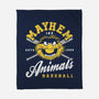 Mayhem Baseball-None-Fleece-Blanket-retrodivision