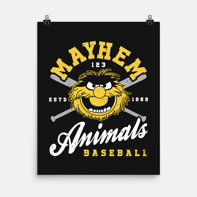 Mayhem Baseball-None-Matte-Poster-retrodivision