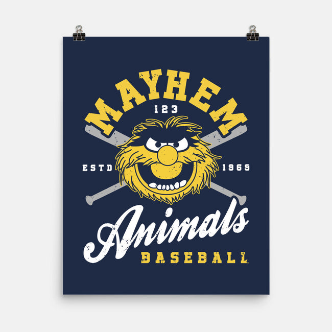 Mayhem Baseball-None-Matte-Poster-retrodivision