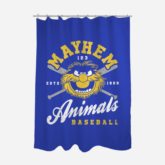 Mayhem Baseball-None-Polyester-Shower Curtain-retrodivision