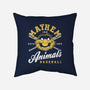 Mayhem Baseball-None-Removable Cover-Throw Pillow-retrodivision