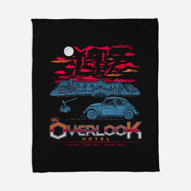 Overlook Hotel-None-Fleece-Blanket-rocketman_art