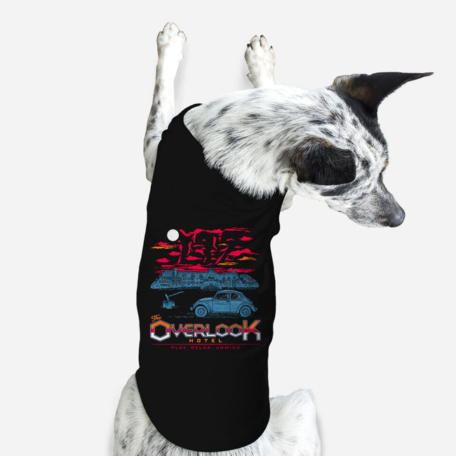 Overlook Hotel-Dog-Basic-Pet Tank-rocketman_art