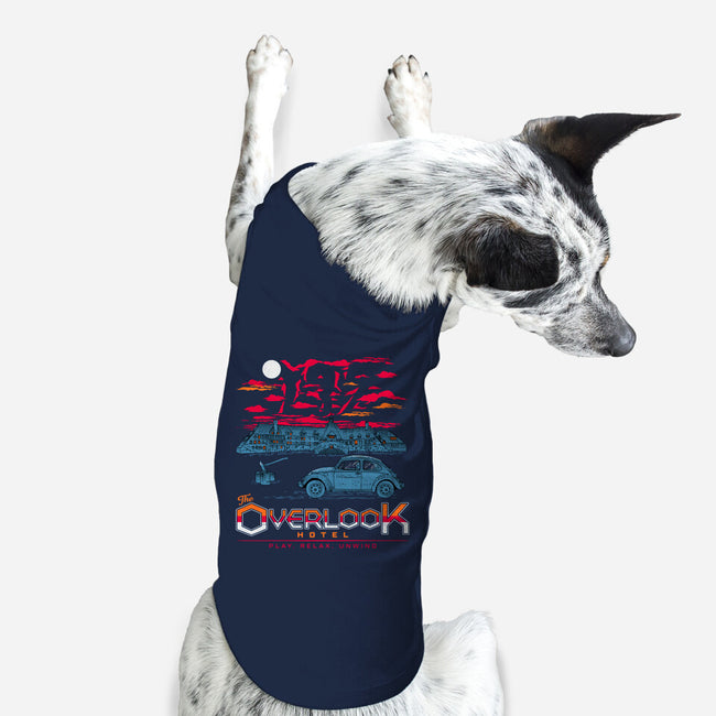 Overlook Hotel-Dog-Basic-Pet Tank-rocketman_art