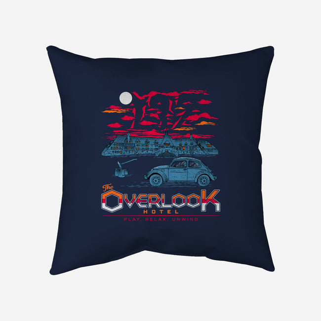 Overlook Hotel-None-Removable Cover-Throw Pillow-rocketman_art