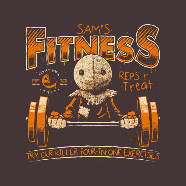 Sam's Fitness-None-Glossy-Sticker-teesgeex