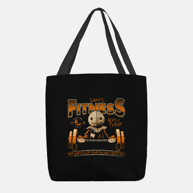 Sam's Fitness-None-Basic Tote-Bag-teesgeex