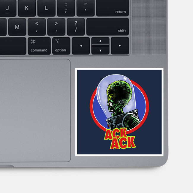 Ack Ack-None-Glossy-Sticker-zascanauta