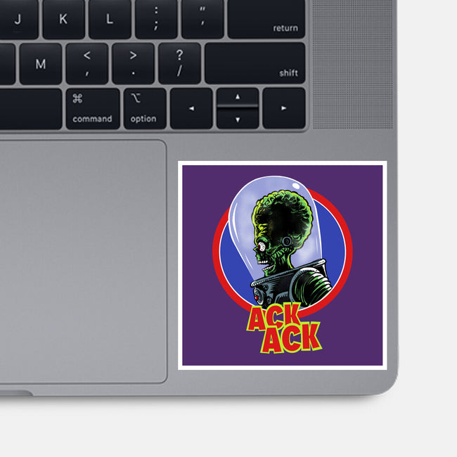 Ack Ack-None-Glossy-Sticker-zascanauta