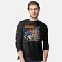 Back To Metro City-Mens-Long Sleeved-Tee-zascanauta