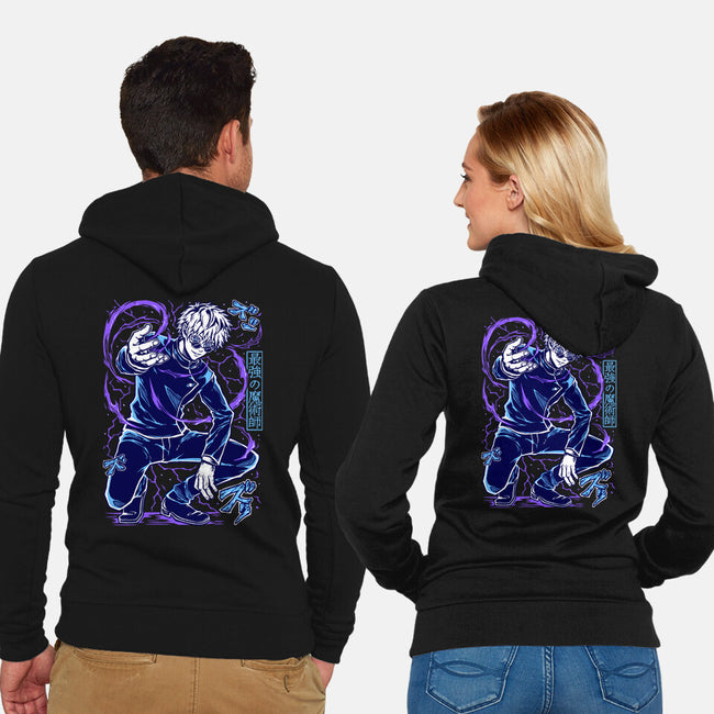 The Honored One-Unisex-Zip-Up-Sweatshirt-Panchi Art