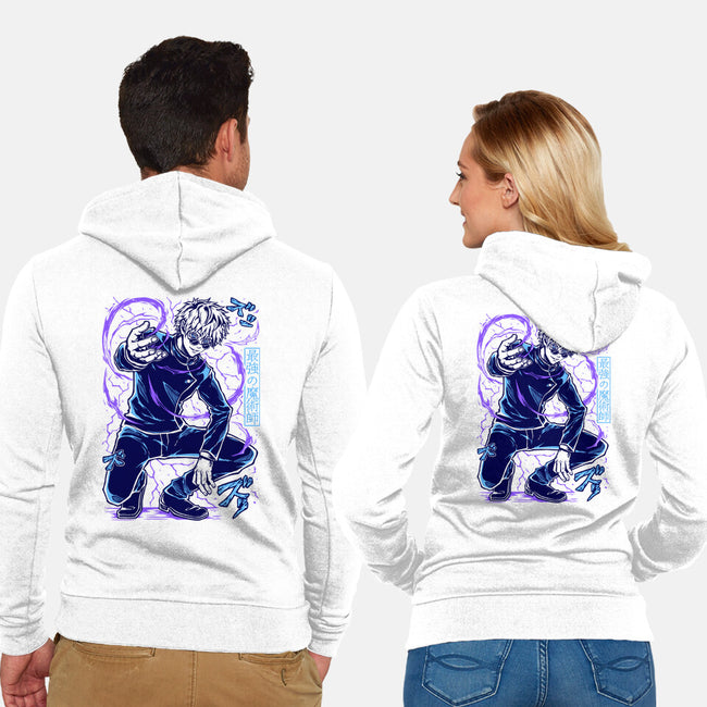 The Honored One-Unisex-Zip-Up-Sweatshirt-Panchi Art