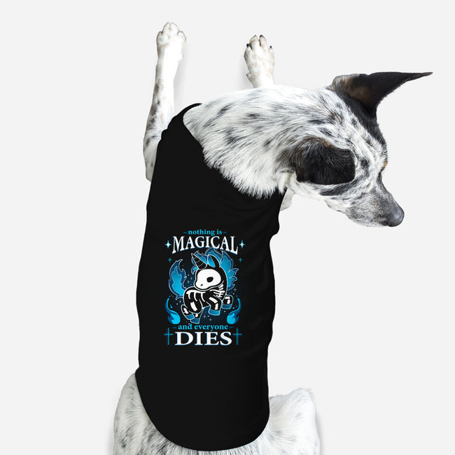 Everyone Dies-Dog-Basic-Pet Tank-Vallina84