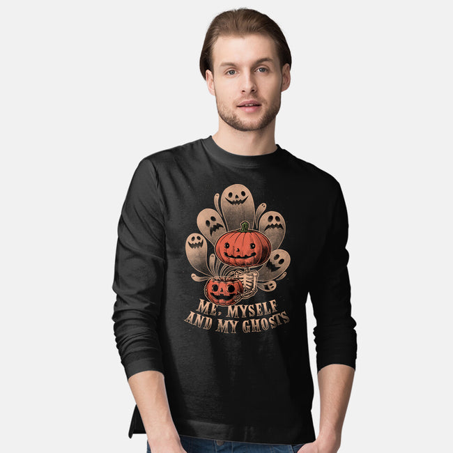 My Ghosts-Mens-Long Sleeved-Tee-Studio Mootant