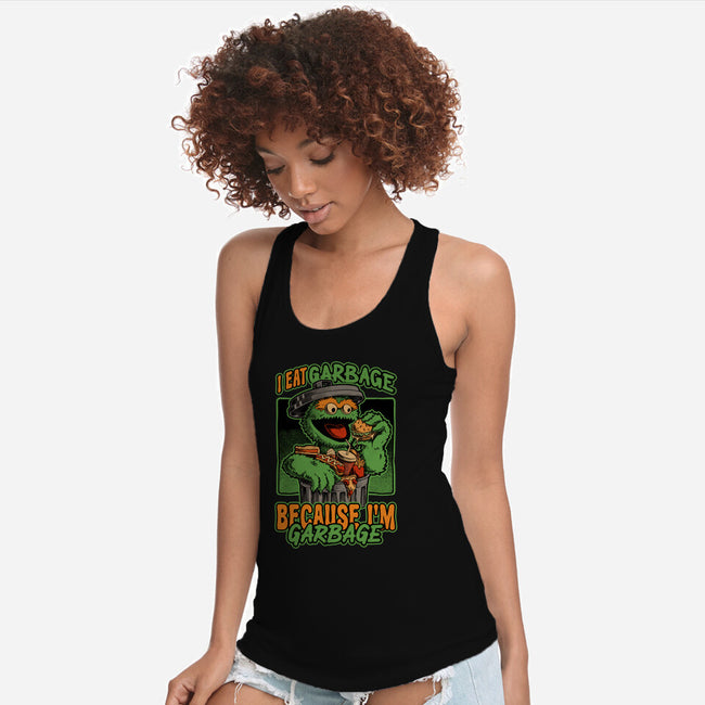 I'm Garbage-Womens-Racerback-Tank-Studio Mootant